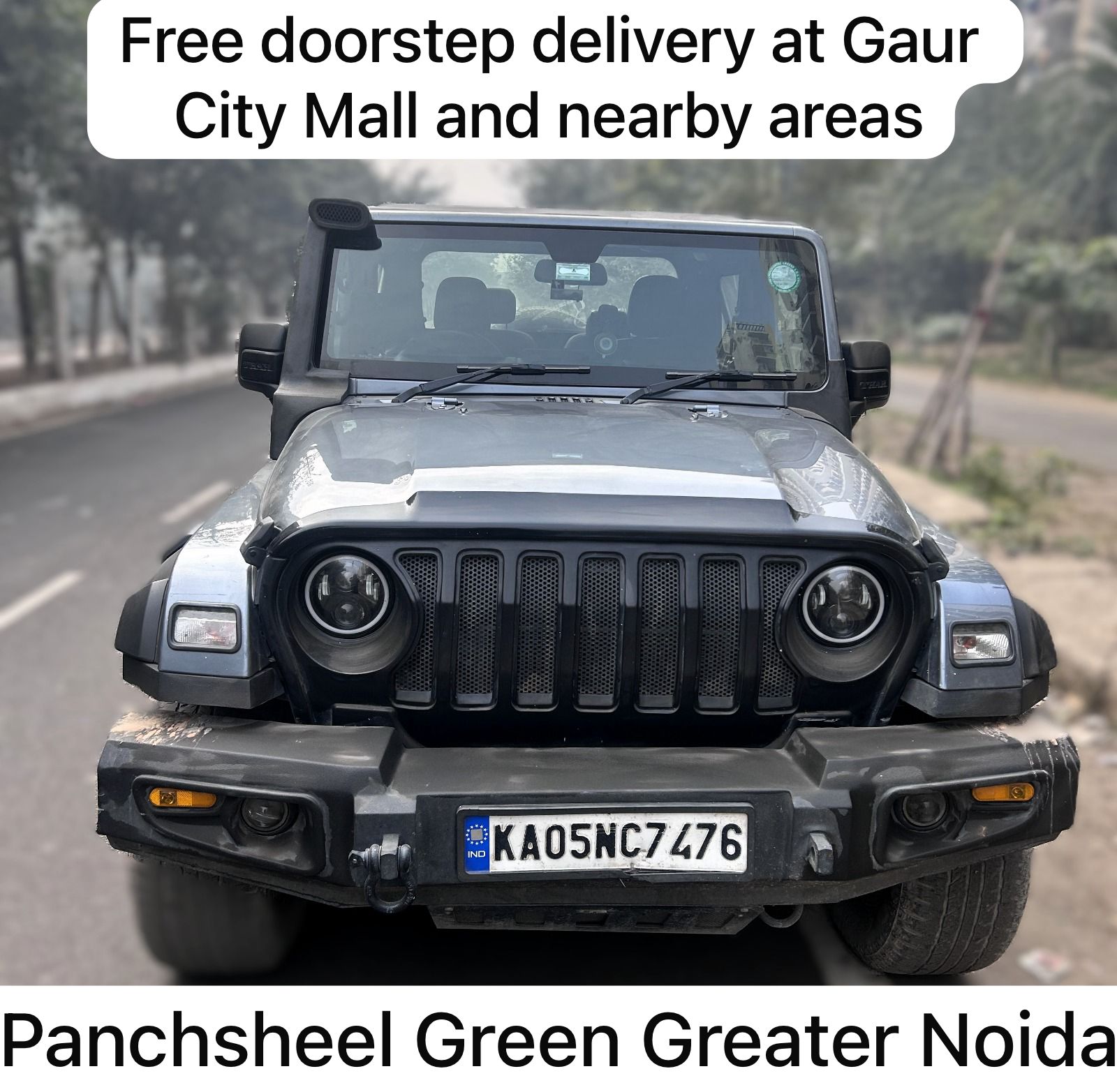 Mahindra Thar - Car Rental Delhi Airport