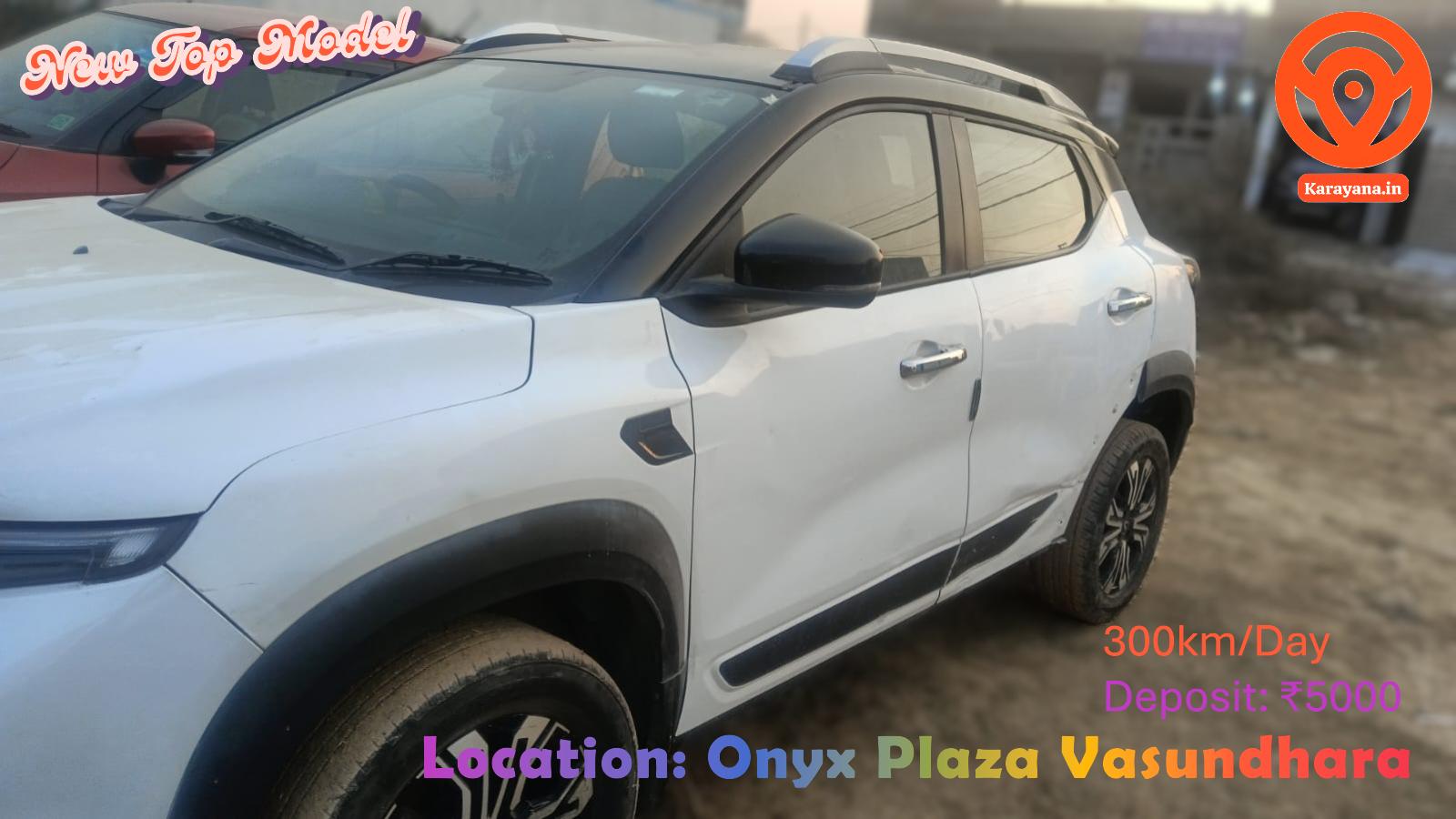 Renault Kiger - Car Rental Delhi Airport