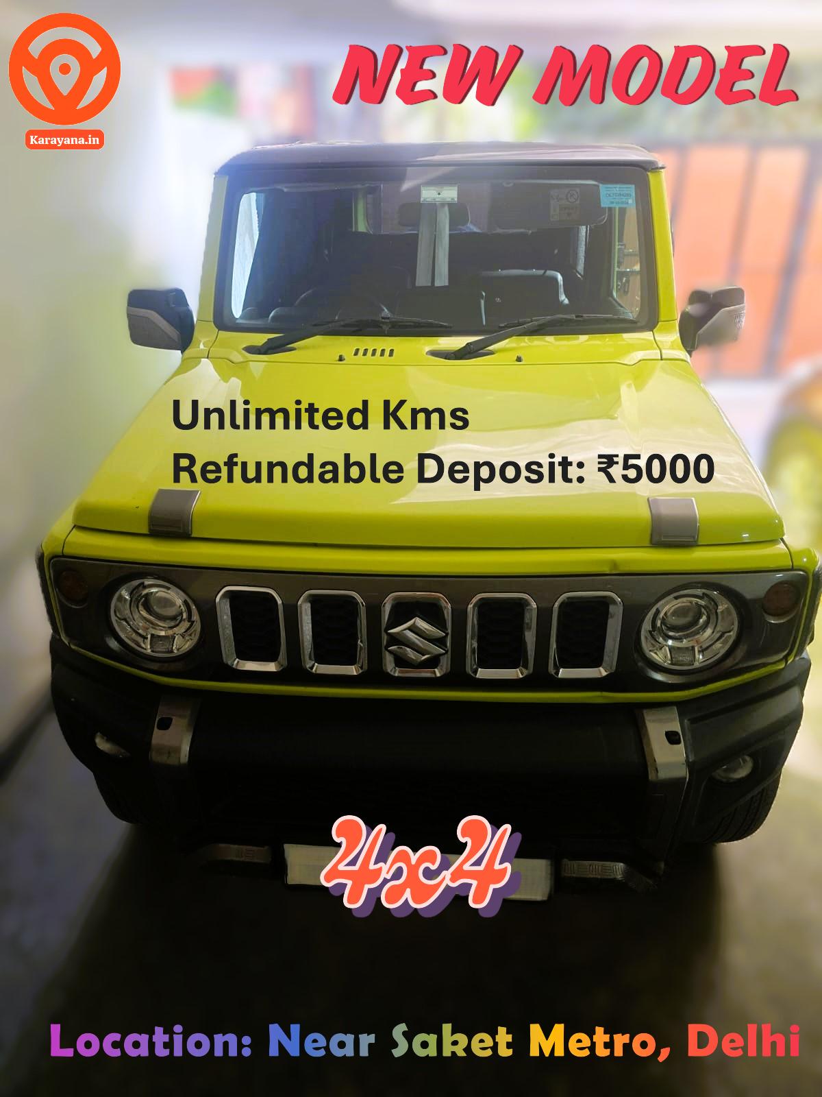 Maruti Suzuki Jimny - Car Rental Delhi Airport