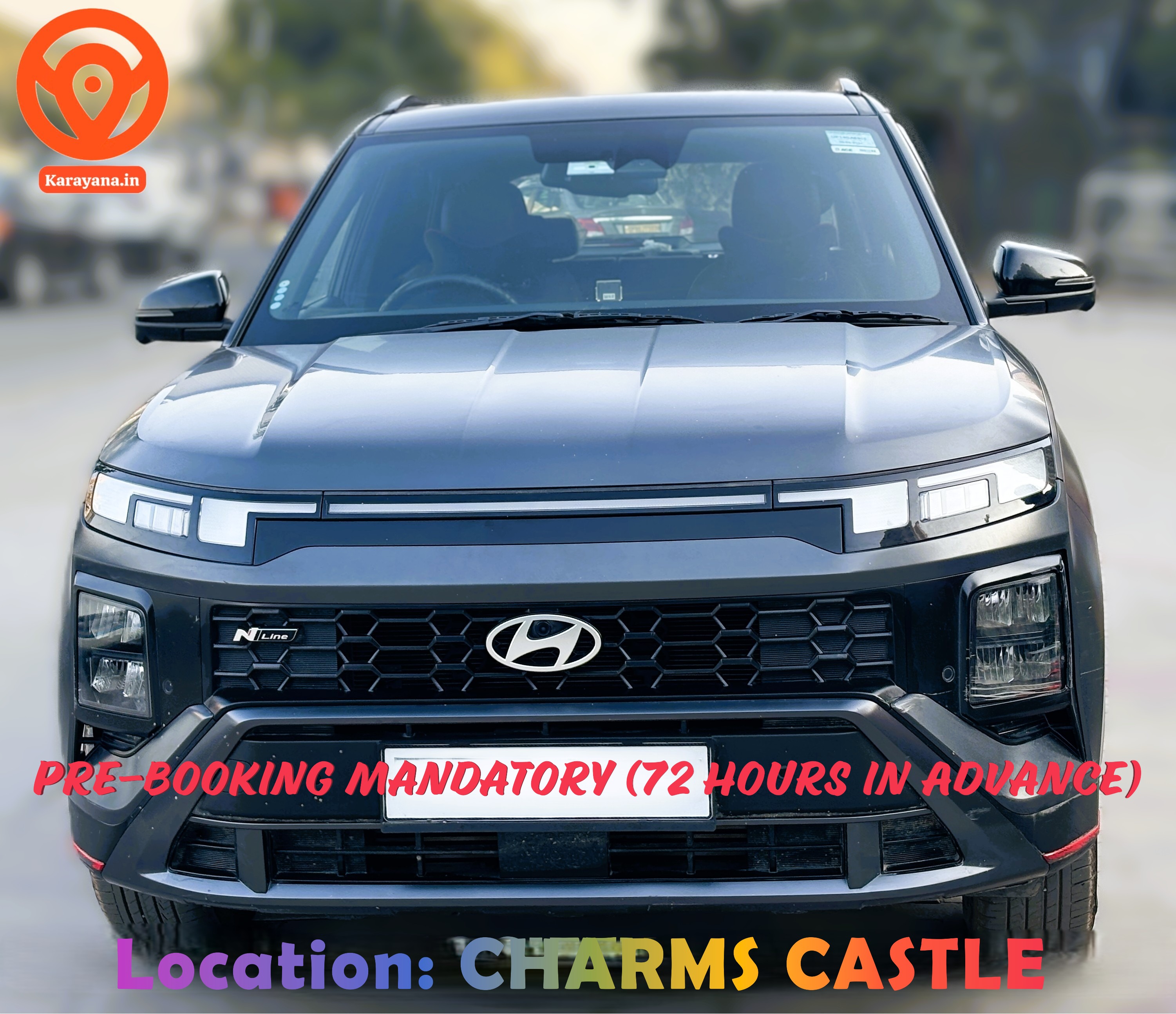 Hyundai Creta N-line - Car Rental Delhi Airport