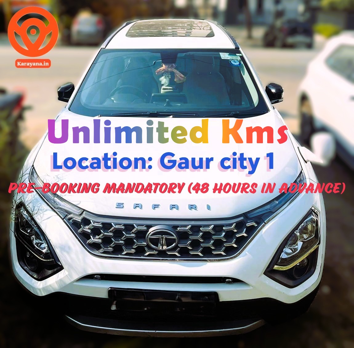 Tata Safari - Car Rental Delhi Airport