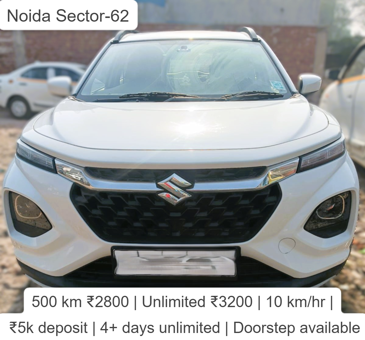 Maruti Suzuki Fronx - Car Rental Delhi Airport