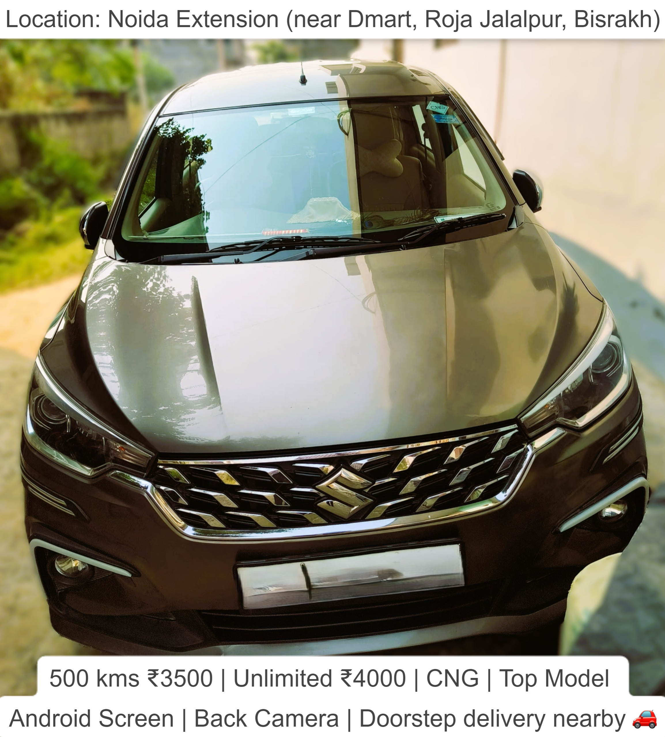 Maruti Suzuki Ertiga - Car Rental Delhi Airport